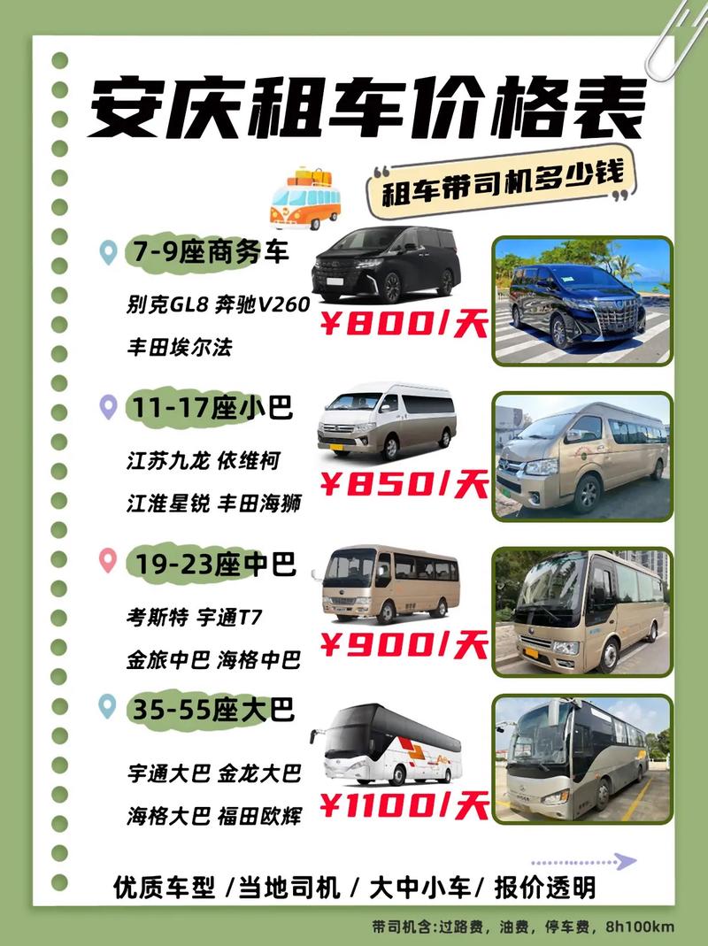2026年安庆本地企业租车服务网点排行榜：正规车队与价格透明